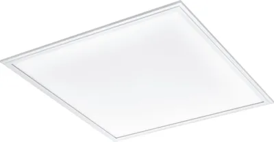 Produktbild von EGLO LED Deckenleuchte Salobrena 1, Deckenlampe, Wohnzimmerlampe, Küchenlampe aus Aluminium, Kunststoff, Bürolampe in Weiß, Flurlampe Decke, 59,5 cm