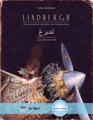 Obrázok produktu pre Lindbergh. Kinderbuch Deutsch-Arabisch mit MP3-Hörbuch zum Herunterladen