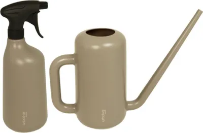 Produktbild von MePla - Set - Gießkanne Pilea 1.8L + Sprüher - taupe