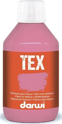 Zdjęcie produktu dla Darwi Tex Farba do tkanin Pink 250 ml 1 szt.