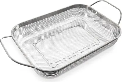 Obrázok produktu pre Oceľové kuchynské sitko ANETT 43x25x9 cm