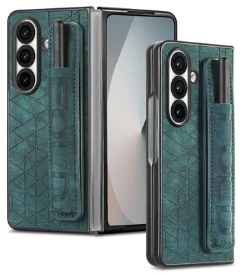 Produktbild von Handyhülle Stifthalter Armband für Samsung Galaxy Z Fold8 Ultra 5G Full Grün