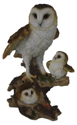 Produktbild von Figur Eule  Polyresin 30,5 x 14 x 24,5 cm braun