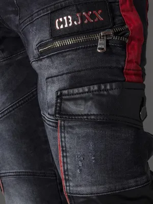 Immagine prodotto di CD561: Jeans da uomo a taglio dritto, con dettagli distintivi