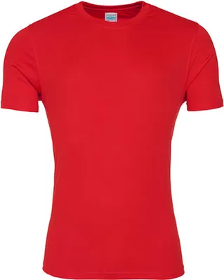 Produktbild von Just Cool JC020 | Herren Cool Smooth T / UV-Schutzfaktor 30+ - Farbe: Fire Red - Größe: L