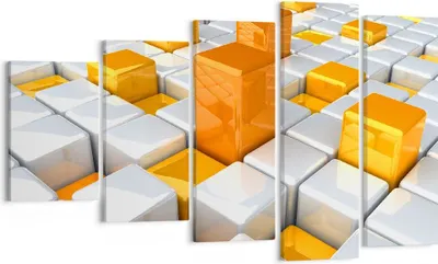 Produktbild von Bild auf Leinwand - Leinwandbild - Abstrakt computer grafik struktur - 100x60cm - Wand Bild - Wanddeko - Leinwanddruck - Bilder - Kunstdruck - Leinwand bilder - Wandkunst - EG100x60-2530