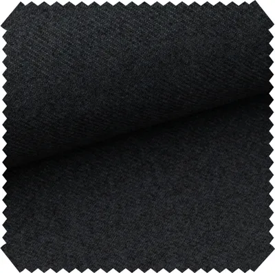 Produktbild von novely® exquisit CALMI Polsterstoff in Woll-Optik - Schwer Entzündbarer Möbelstoff - Melange Meterware 1lfm - Farbe: 19 Anthrazit