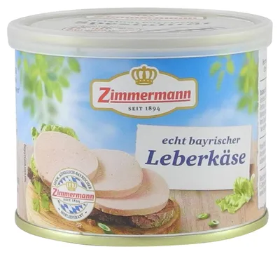 Produktbild von Bayrischer Leberkäse von Zimmermann (200 g)