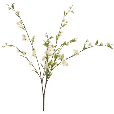 Immagine prodotto di EUROPALMS Ramo di ciliegio artificiale, bianco, 60 cm (82530565)