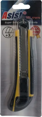 Obrázok produktu pre Lámací nôž 18 mm + 3 náhradné čepele ASIST 61-1618