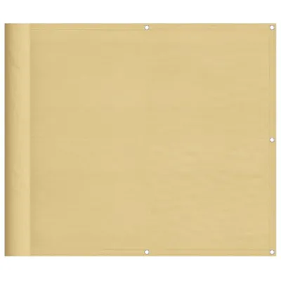 Obrázek produktu pro Balkonová zástěna písková 90 x 500 cm 100% polyester oxford