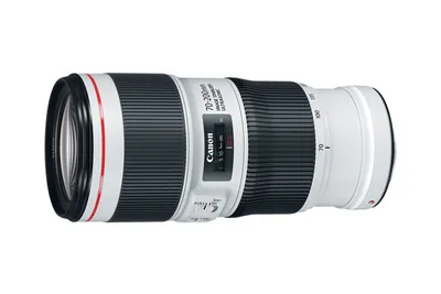 Produktbild von Canon 70-200 mm / F 4.0 EF L IS II USM Telezoom fÃ1/4r Canon EF / EF-S Spiegelreflexkameras, F4 (W) - F4 (T), Vollformatsensor, Bildstabilisator, Ultraschallmotor, Autofokus, 72 mm Filterdurchmesser, 780 g