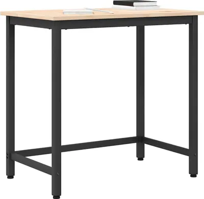 Produktbild von Tisch Natur 80 x 50 x 77 cm Ingenieure Holz und Stahl