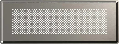 Produktbild von Zehnder Designgitter CLF Venezia Edelstahl