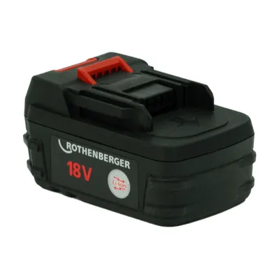 Image de Batterie de rechange Rothenberger ROMAX® 3000 Batterie Li-Ion 18,0 V / 3,0 Ah - 15810