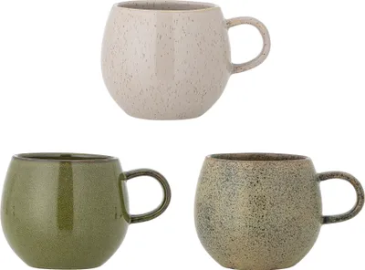 Produktbild von Addison Becher, Grün, Steingut