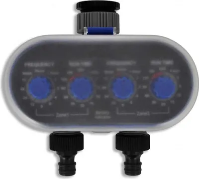 Obrázok produktu pre elektronický časovač vody vidaXL Automaticky 2 výstupy