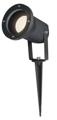 Image de HOFTRONIC - Spot à piquer extérieur LED 4W 4000K IP65 Noir Dimmable