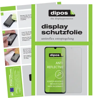 Produktbild von 2+2x Schutzfolie für Samsung Galaxy A70 matt Displayschutzfolie Display Schutz