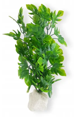 Immagine prodotto di Decorazione acquario piante per acquario artificiale XL4 con pietra naturale, effetto realistico, 40 x 20 cm