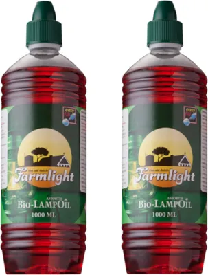 Produktbild von Moritz 2 Liter  Lampenöl rot farbig für Öllampen Bambusfackeln Gartenfackel und Wandfackeln