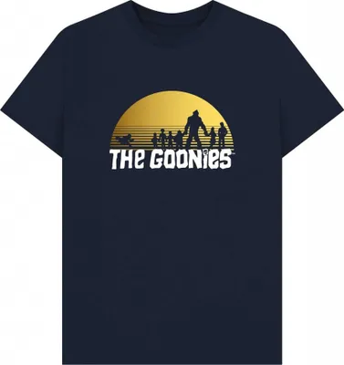 Produktbild von The Goonies - T-Shirt für Herren/Damen Uni PN2076 (XL) (Dunkles Marineblau)