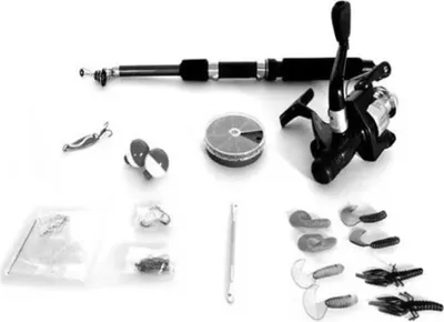 Produktbild von Jocca Fishing Set Spinn-kombo Silber 1.80 m Silber 1.80 m