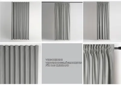 Immagine prodotto di Tenda Nastro con volant 140x245 cm Tenda Grigio Oscurante Unicolore Motivo Velluto Tessile Nastro multifunzionale con tirante Soggiorno Camera da letto
