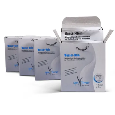Produktbild von 4x SpaTime Wasser-Rein 0,14 kg
