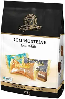 Produktbild von Henry Lambertz Lebkuchenkonfekt Petits Soleils Dominos 25er Pack