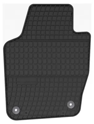 Produktbild von Automatte für Skoda Fabia III 2014- – Gummimatte – Autozubehör – Fußmatte – schwarz