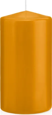 Produktbild von Stumpenkerzen Natur Ø 68 x 130 mm, 12 Stück