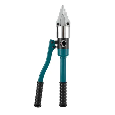 Productafbeelding van Hydraulische flensspreider, ergonomische handgreep, duurzaam staallegering, maximale druk: 8 ton.Blauw