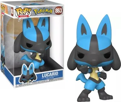Image de Figurine Funko POP Jumbo 10" Pokemon 856 Lucario
