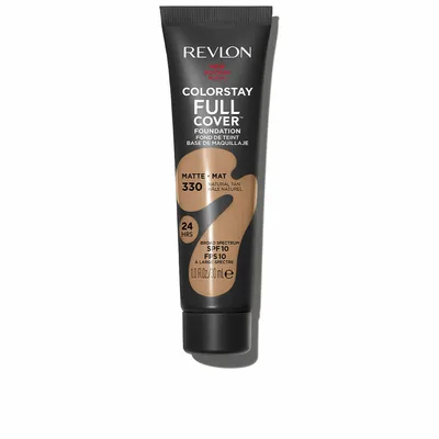 Zdjęcie produktu dla Revlon Colorstay Full Cover Foundation, Tubka, Odcie deep skin, Odcie medium skin, Neutralny, Beowy, Natural Tan, Matowy