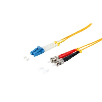 Immagine prodotto di Cavo patch duplex LC/ST 9/125µ, OS1/OS2 giallo 1,0 m