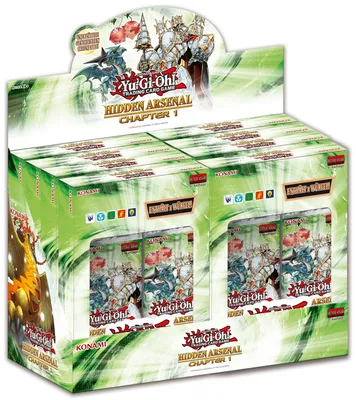 Obrázek produktu pro Yu-Gi-Oh! TCG Hidden Arsenal: Chapter 1 Box Display (8) *Německá verze* - Konami - (ostatní kategorie / hry)