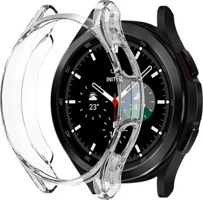 Produktbild von Strap-it Samsung Galaxy Watch 4 Classic 46mm TPU Schutzhülle (Transparent)