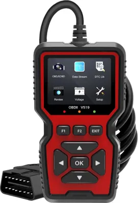 Produktbild von INF OBD2 Motordiagnosegerät mit Fehlerlöschung und 2.8 inch Farbdisplay
