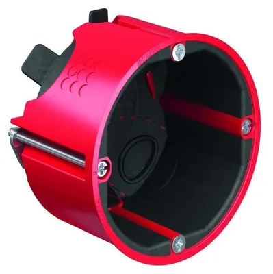 Produktbild von Kaiser Brandschutz-Gerätedose HWD68+, Ø68x49mm, für Hohlwände EI30–EI90, halogenfrei, 1 Stk.