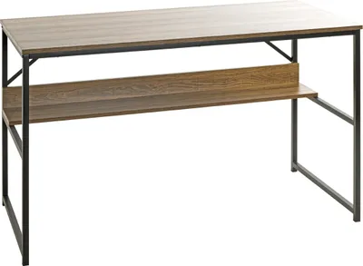 Produktbild von Schreibtisch >23898< in schwarz-eiche - 120x74x60cm (BxHxT)