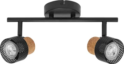 Produktbild von LEDVANCE LED-Deckenleuchte, 4058075828681, 2 x GU10, 6,8W, 460lm, 2700K, schwarz