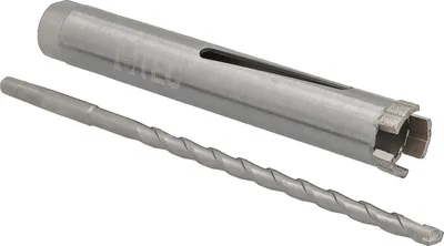 Produktbild von Diamantbohrkrone Ø 32 mm Nutzlänge 180 mm mit Zentrierbohrer 240 mm Segmenthöhe 10 mm Diamant Bohrkrone Trockenbohrkrone Kernbohrer Betonbohrkrone Kernbohrkrone BTEC