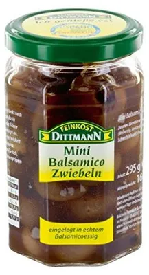 Image de Feinkost Dittmann Mini oignons balsamiques 295 g