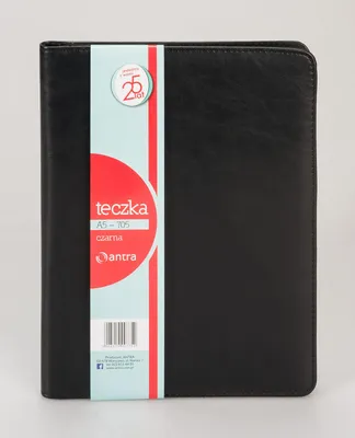 Produktbild von A5-Mappe, schwarz 705 – Antra