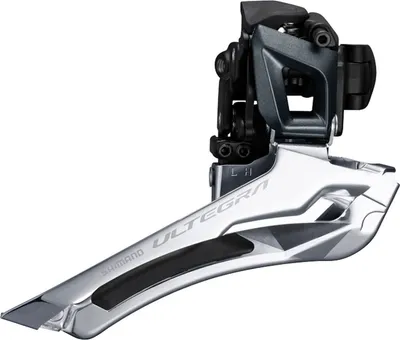Image de SHIMANO FD-R8000-B dérailleur 'Ultegra', 2x11 vitesses, collier 34,9 mm, noir/argenté