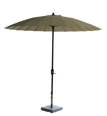 Produktbild von Garden Impressions Manilla Sonnenschirm - Ø250 carbon black/Taupe