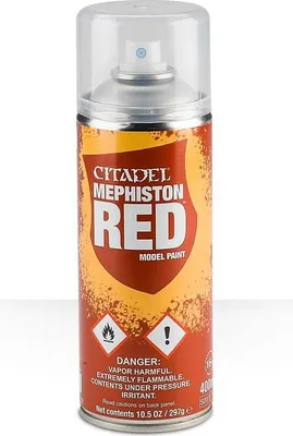 Obrázek produktu pro Spray Citadel Mephiston - základní barva, červená (sprej)