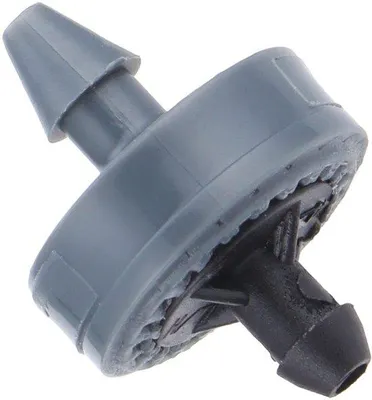 Productafbeelding van Compensatiedruppelaar 100 stuks - Irrigatie druppelaar - Drukcompensatie 4 liter - Kunststof - Afneembare sproeier - Productafmetingen 2,3 x 1,5 cm - Irrigatiedruppelaar
