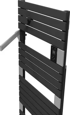 Produktbild von Elektrischer Handtuchtrockner - ASAMA CONNECTE II - 750W - H.140,5xB.55 cm - Anthrazit